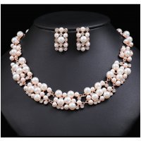 SET684 - Elegant Pearl Jewellery Set